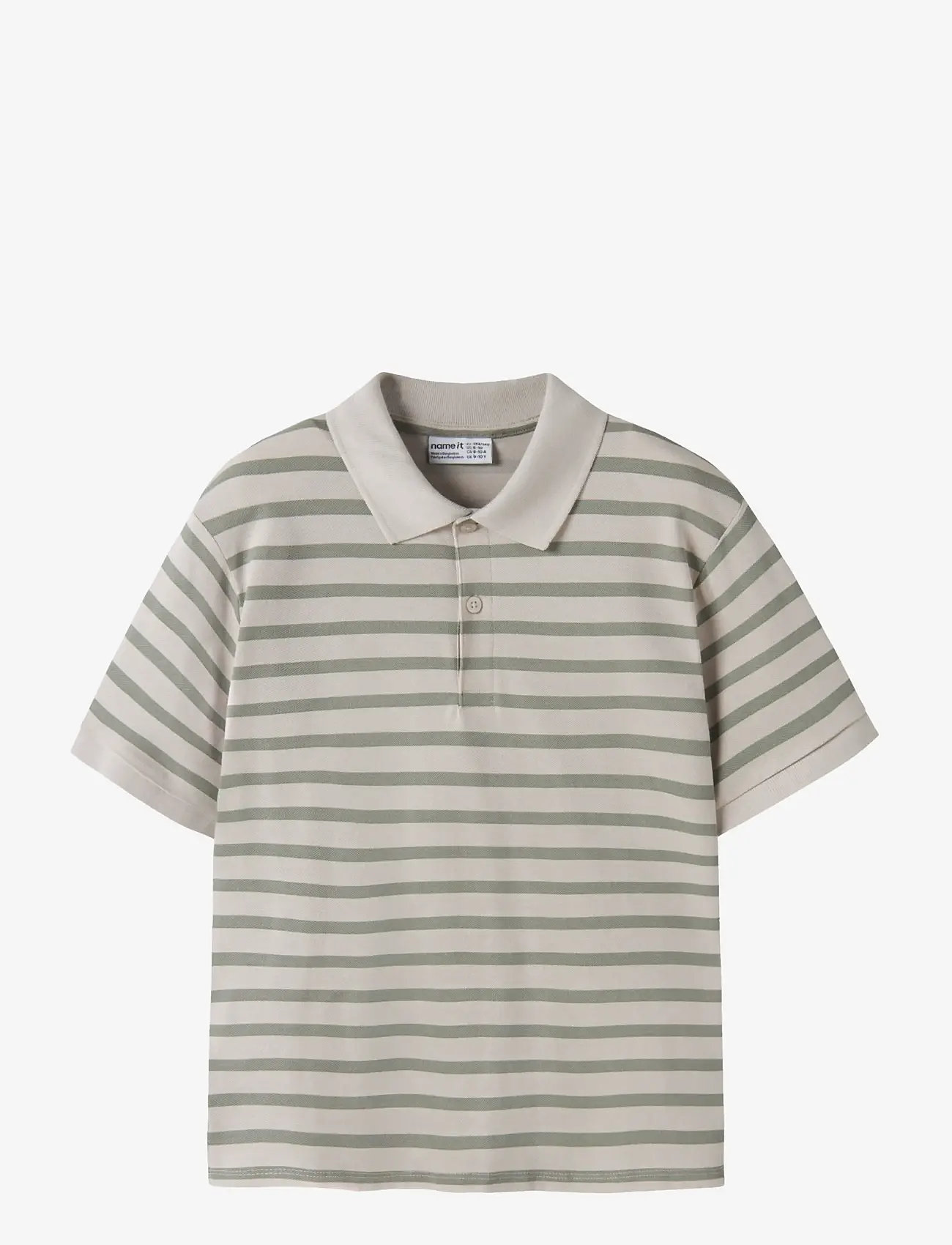 name it - NKMVOLO SS NREG POLO - kortærmede poloer - chateau gray - 1