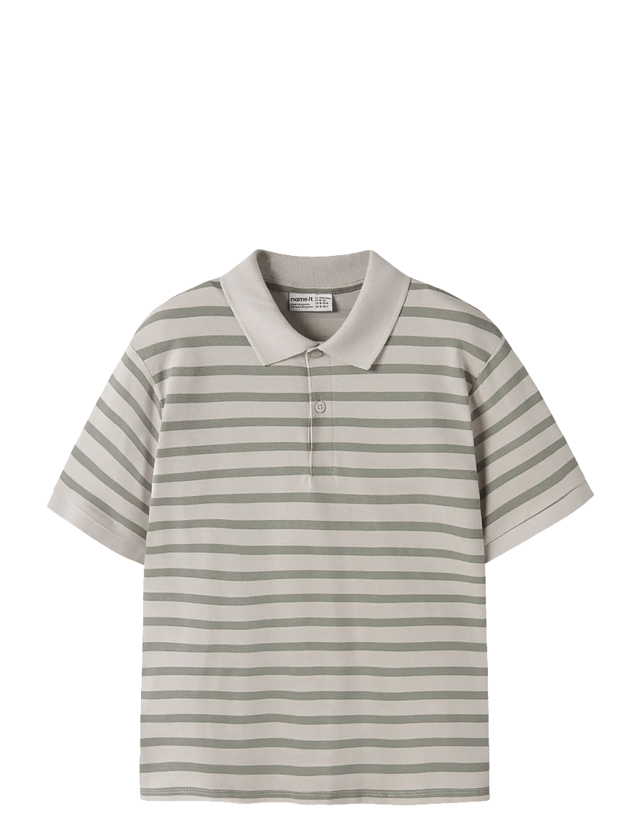 name it - NKMVOLO SS NREG POLO - kortärmade pikéer - chateau gray - 1