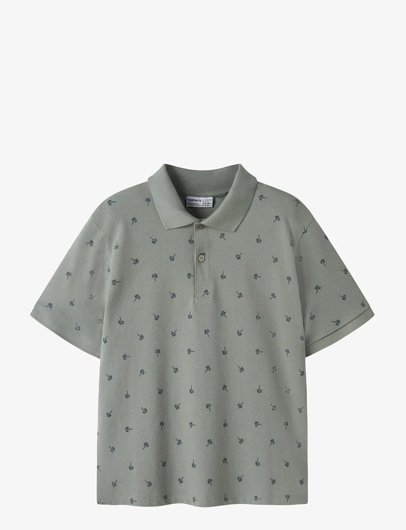 name it - NKMVOLO SS NREG POLO - kurzärmelig - shadow - 1