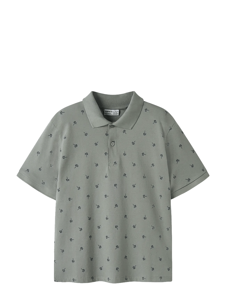 name it - NKMVOLO SS NREG POLO - kurzärmelig - shadow - 1