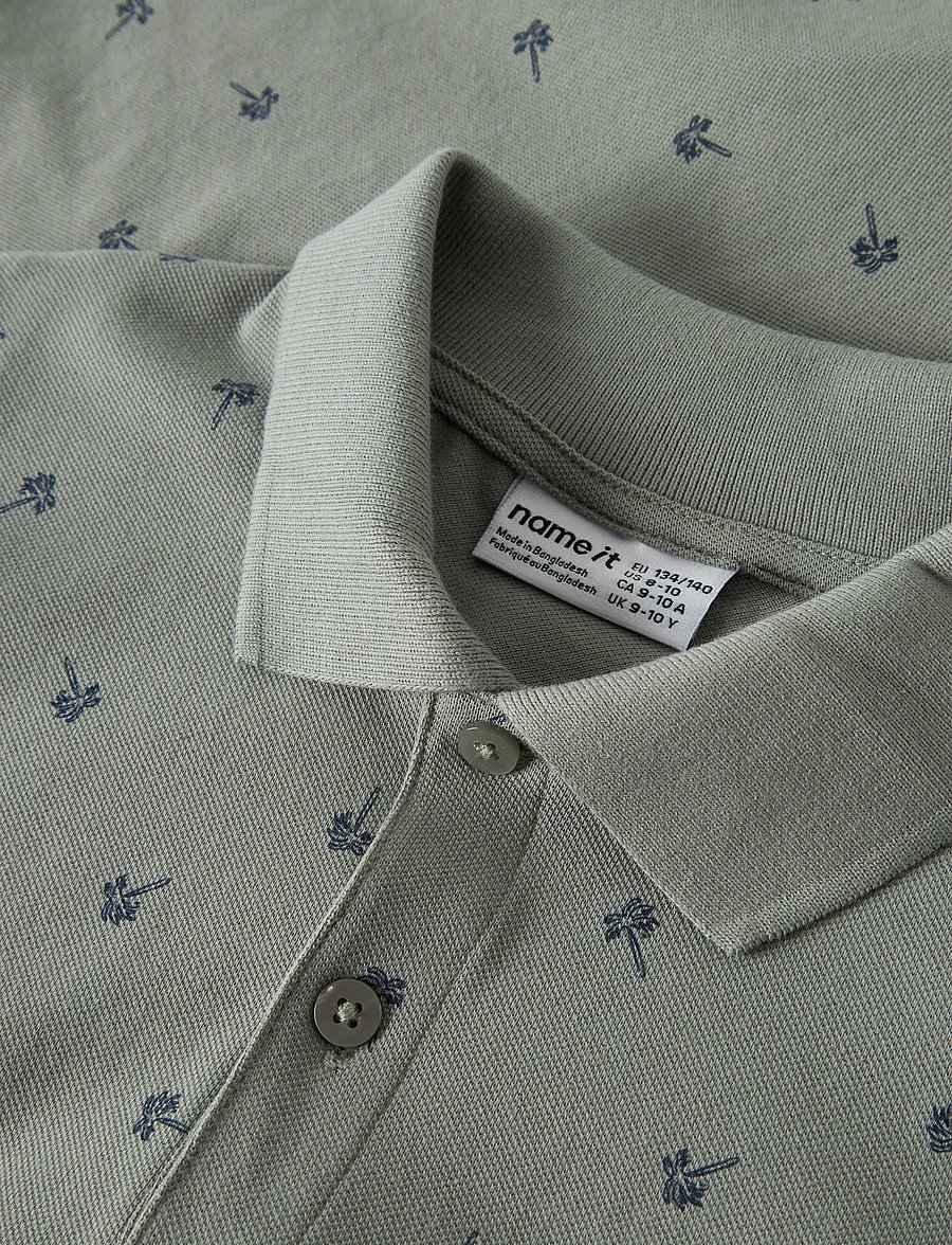 name it - NKMVOLO SS NREG POLO - kurzärmelig - shadow - 3