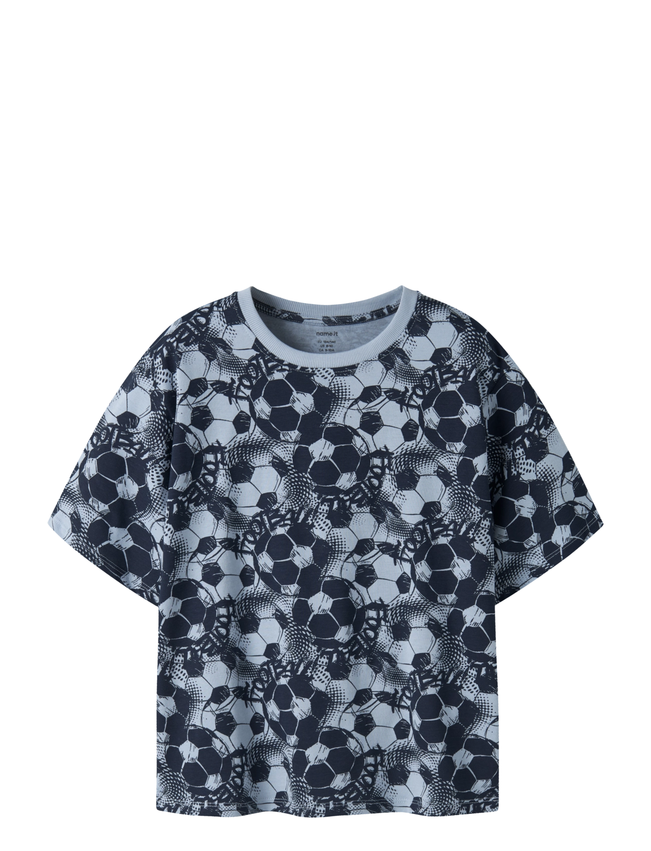 name it NKMVELDO SS NREG TOP - Fodboldtrøjer - BLUE FOG / blue