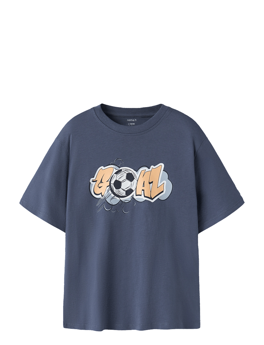 name it - NKMVELDO SS NREG TOP - sporttoppar - vintage indigo - 0