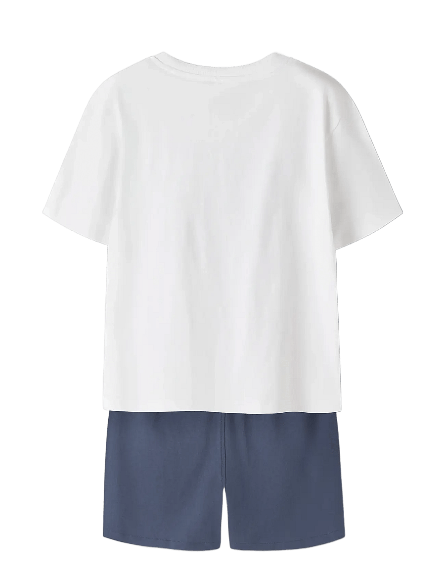 name it - NKMVIGOR SS NREG TOP SET - sets mit kurzärmeligem t-shirt - bright white - 1