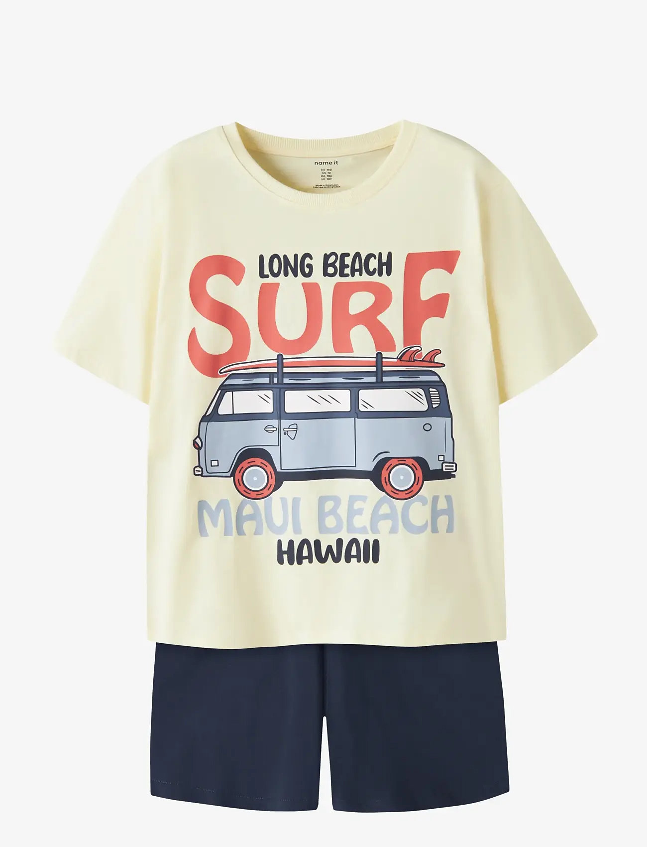 name it - NKMVIGOR SS NREG TOP SET - sæt med kortærmet t-shirt - pear sorbet - 0