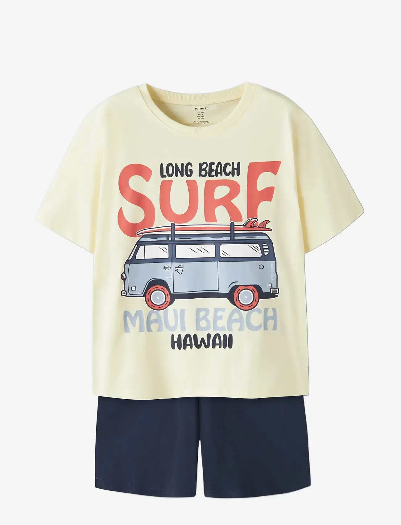 name it - NKMVIGOR SS NREG TOP SET - sæt med kortærmet t-shirt - pear sorbet - 2