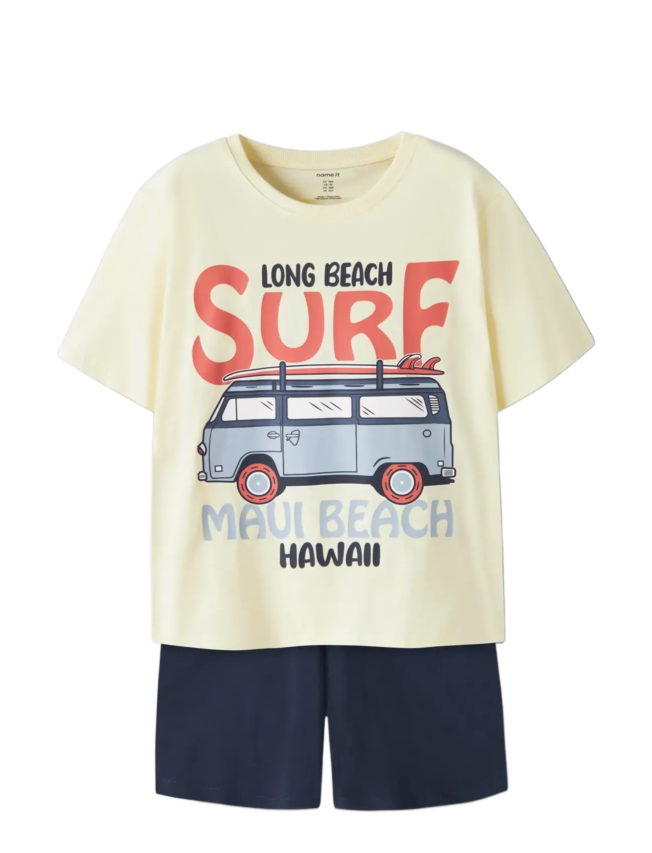 name it - NKMVIGOR SS NREG TOP SET - gode sommertilbud - pear sorbet - 2