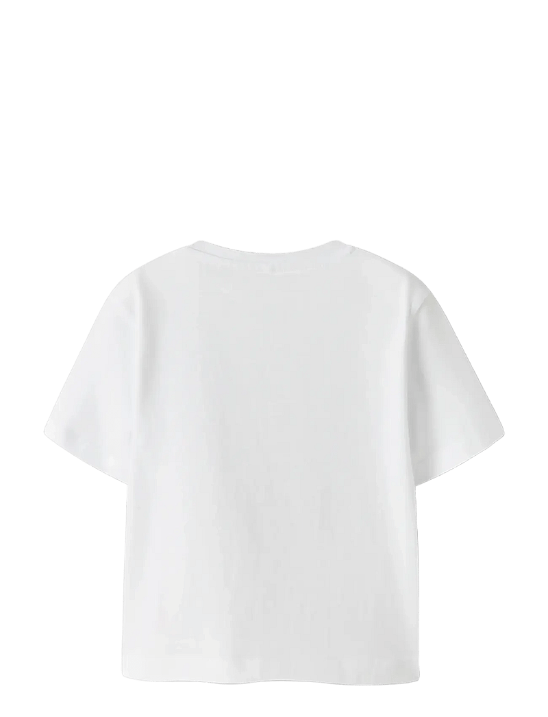 name it - NMFVOTEA SS NREG TOP - kurzärmelige - bright white - 1