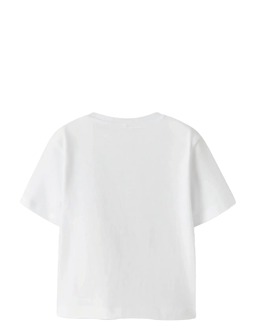 name it - NMFVOTEA SS NREG TOP - t-krekli ar īsām piedurknēm - bright white - 1