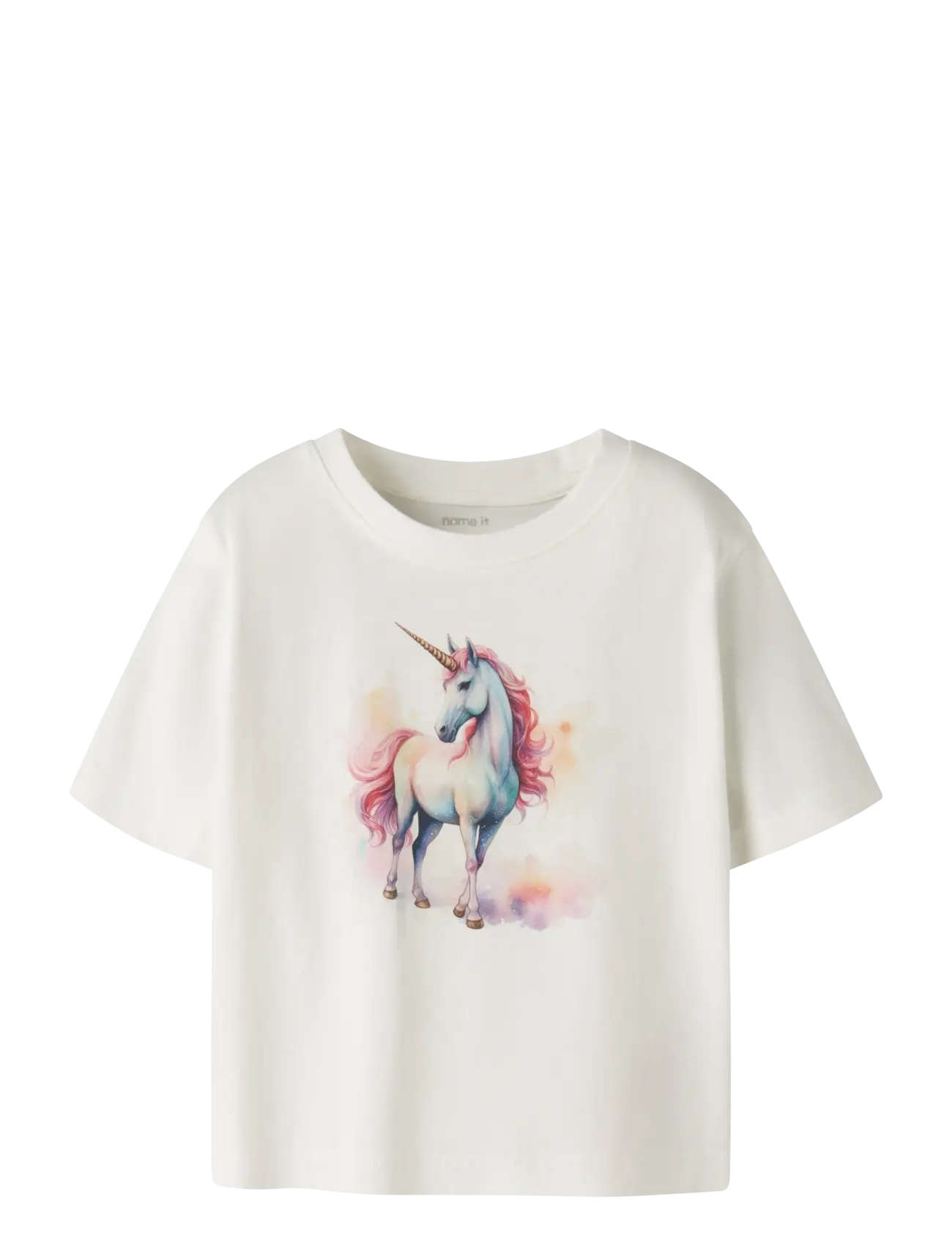 name it NMFVOTEA SS NREG TOP - Kläder - CLOUD DANCER / cream