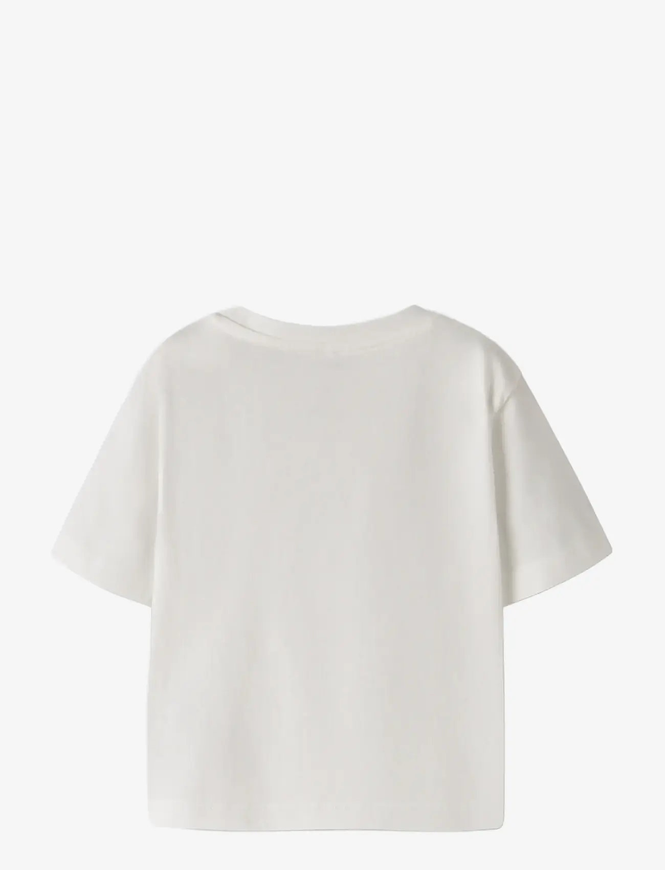 name it - NMFVOTEA SS NREG TOP - kurzärmelige - cloud dancer - 2