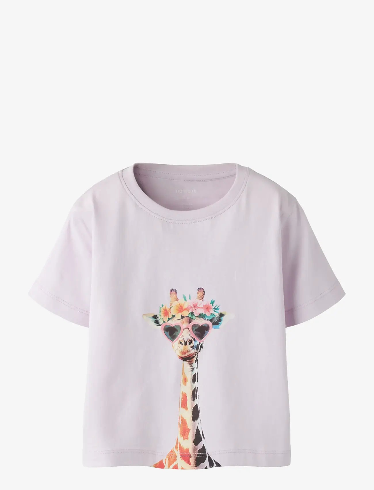 name it - NMFVOTEA SS NREG TOP - short-sleeved t-shirts - lavender fog - 1