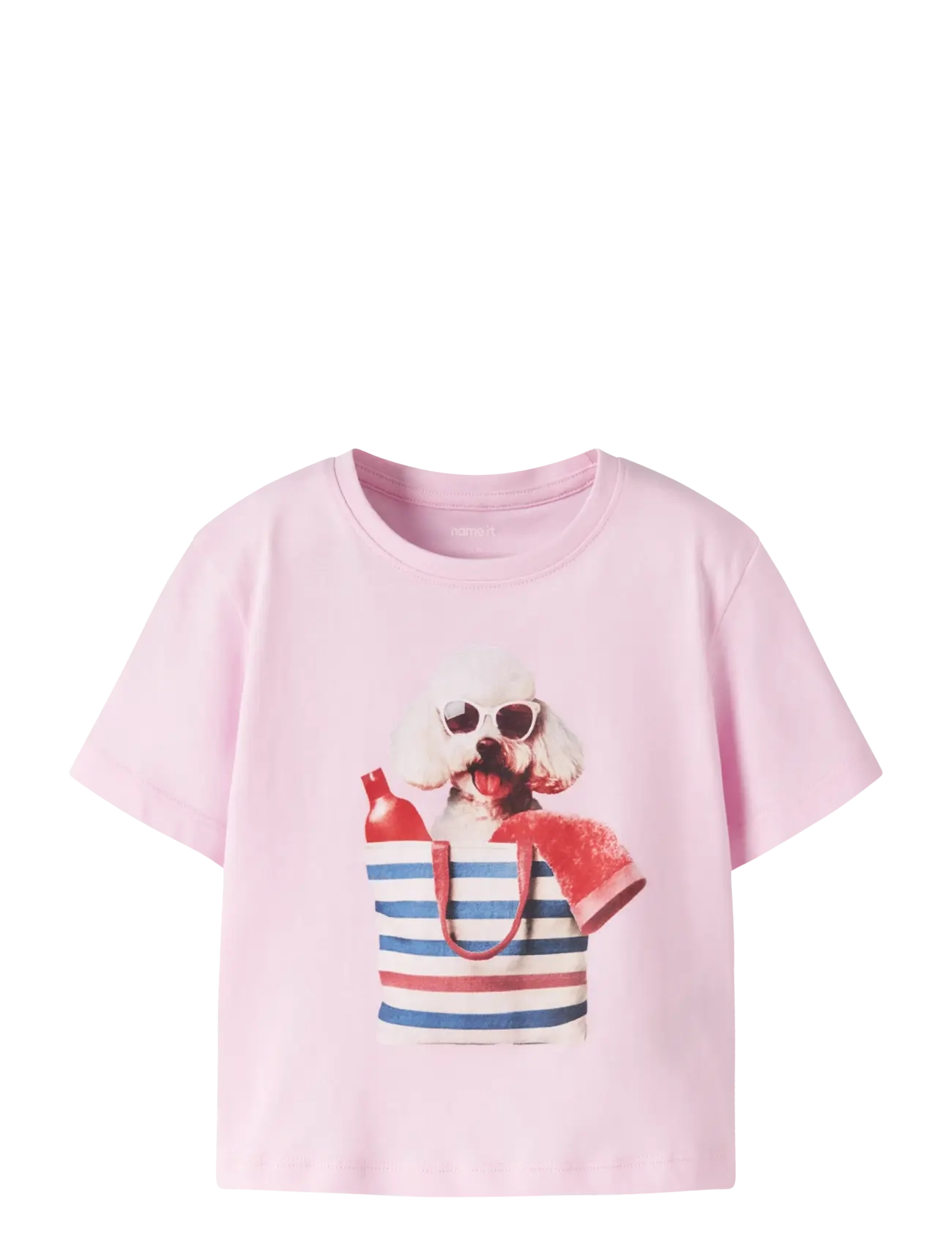 name it Nmfvotea Ss Nreg Top, 98, Pink, T-Shirts > Kortærmede, Børn