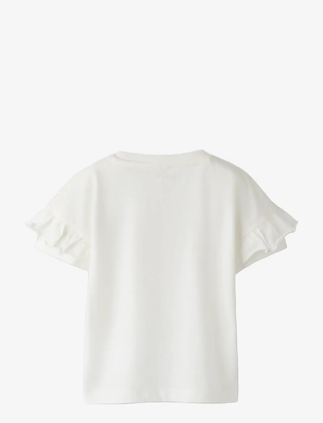 name it - NMFVILENA SS RLX TOP - lühikeste varrukatega t-särgid - cloud dancer - 2