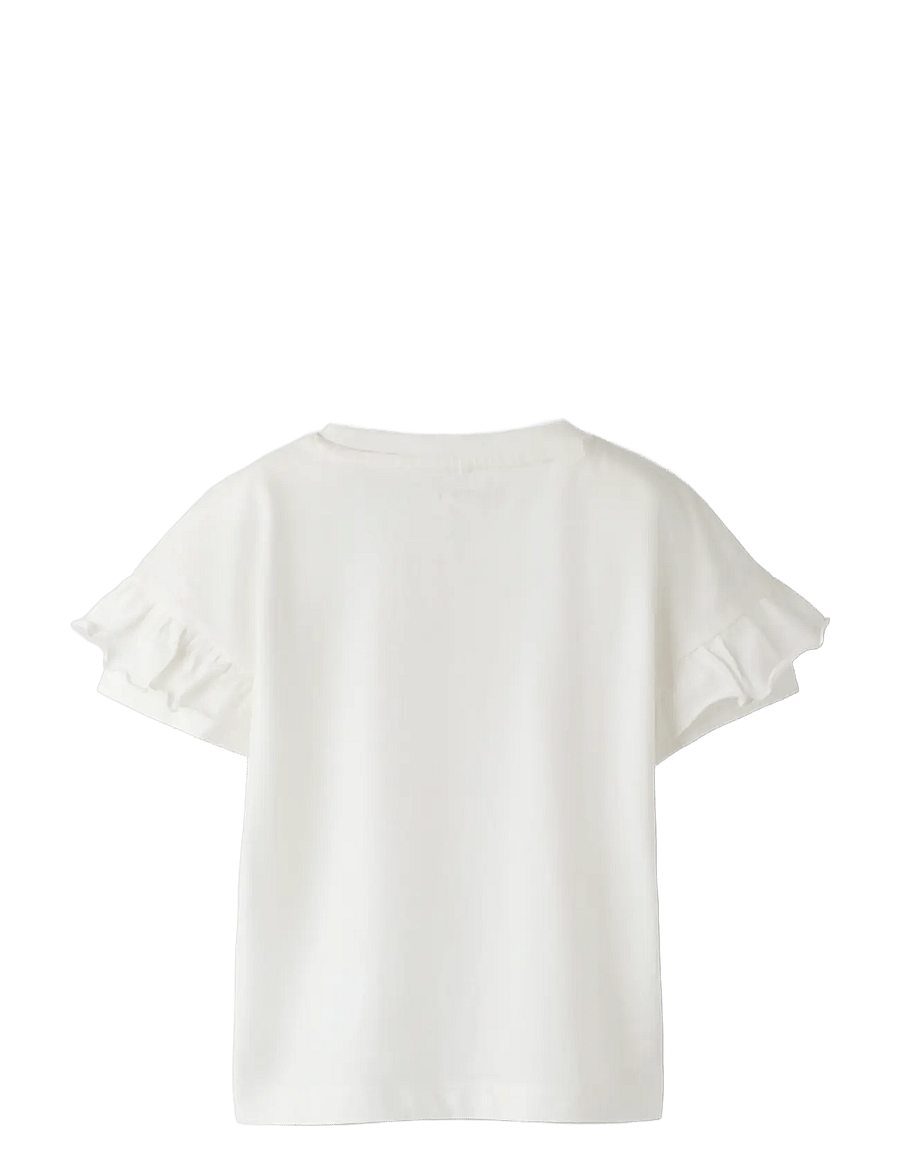 name it - NMFVILENA SS RLX TOP - korte mouwen - cloud dancer - 2