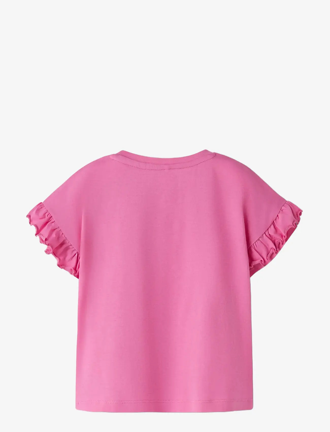 name it - NMFVILENA SS RLX TOP - marškinėliai trumpomis rankovėmis - strawberry moon - 1