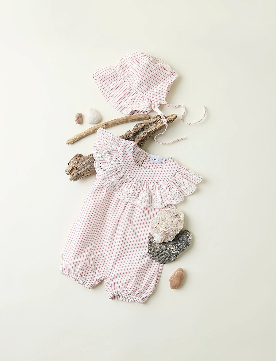 name it - NBFFILINE HAT - solhatte - cloud dancer - 3