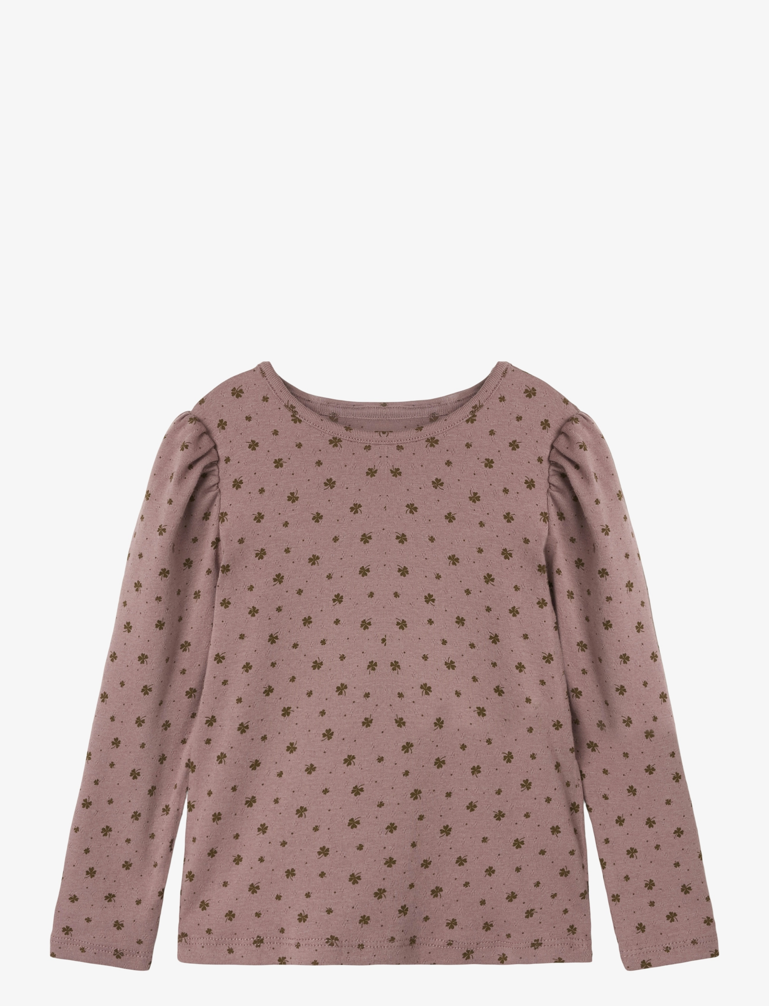 name it - NMFNOELLA LS SLIM TOP - twilight mauve - 1