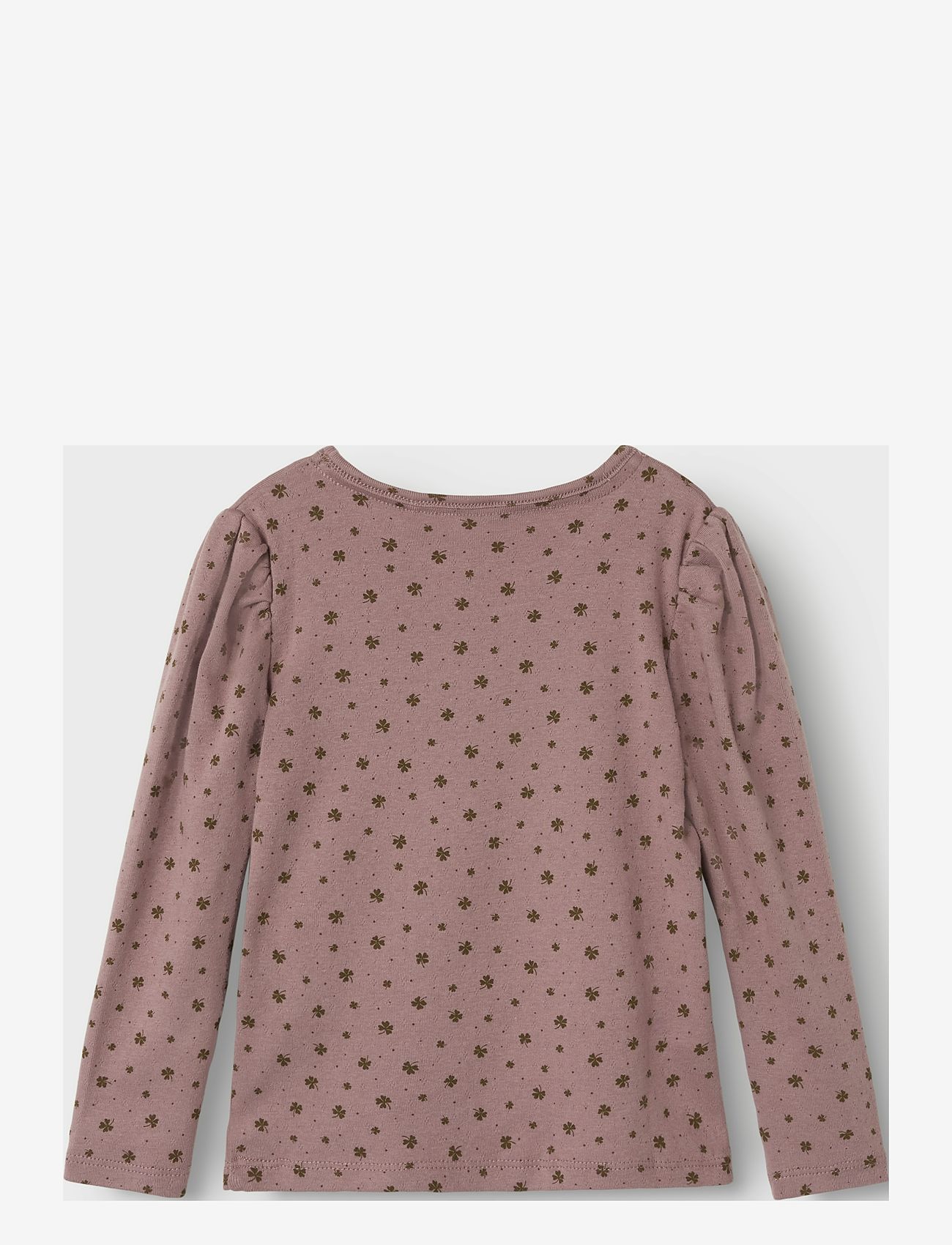 name it - NMFNOELLA LS SLIM TOP - twilight mauve - 2