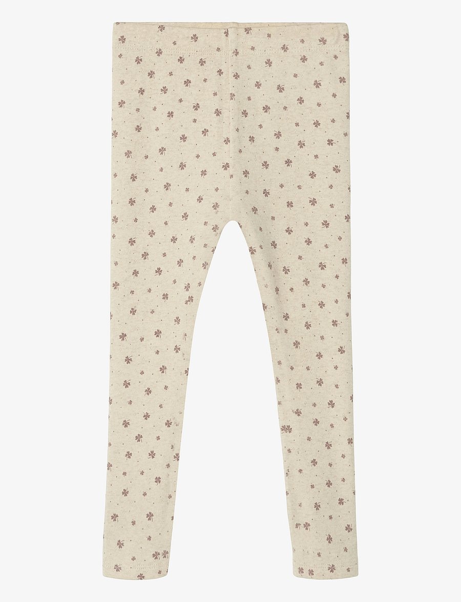 name it - NMFNOELLA SLIM LEGGING - peyote melange - 1