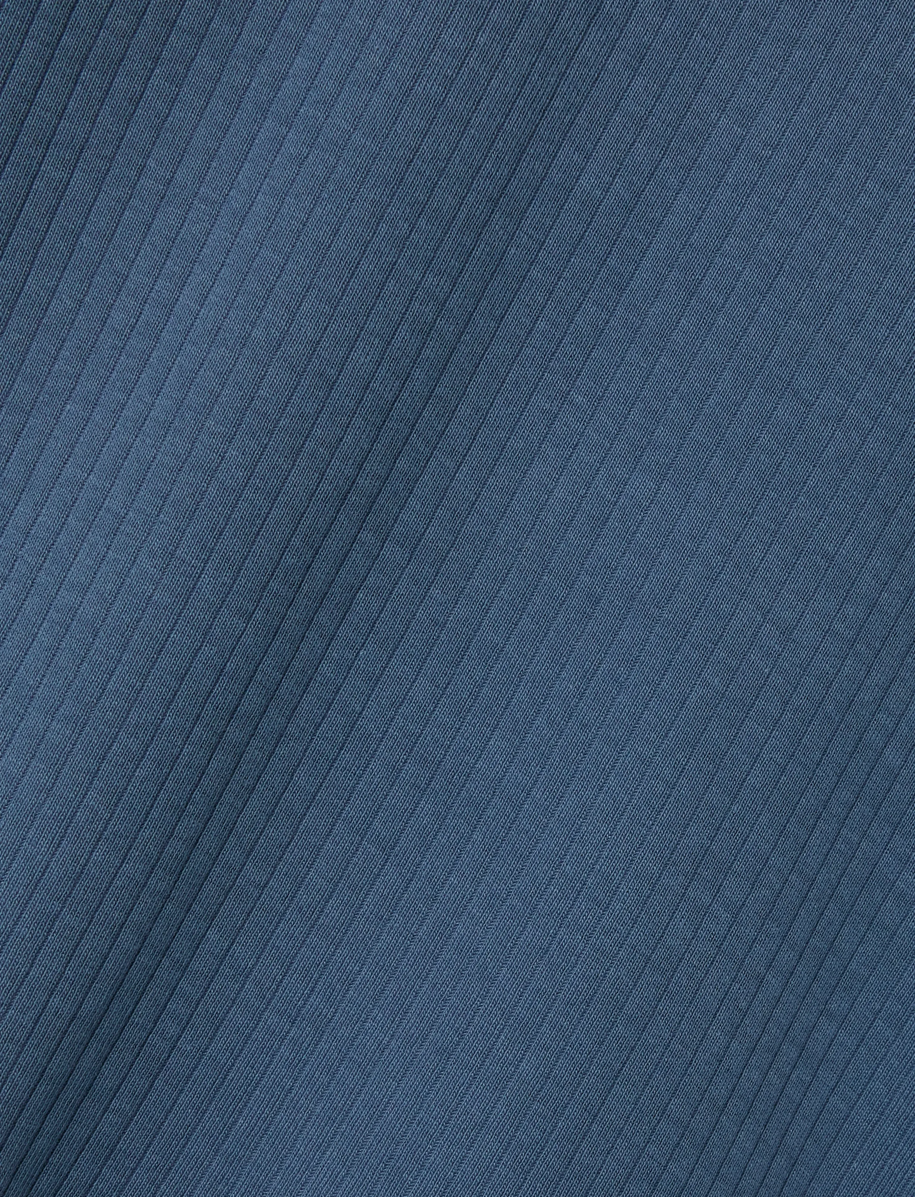 name it - NMMNOE LS SLIM TOP - vintage indigo - 2