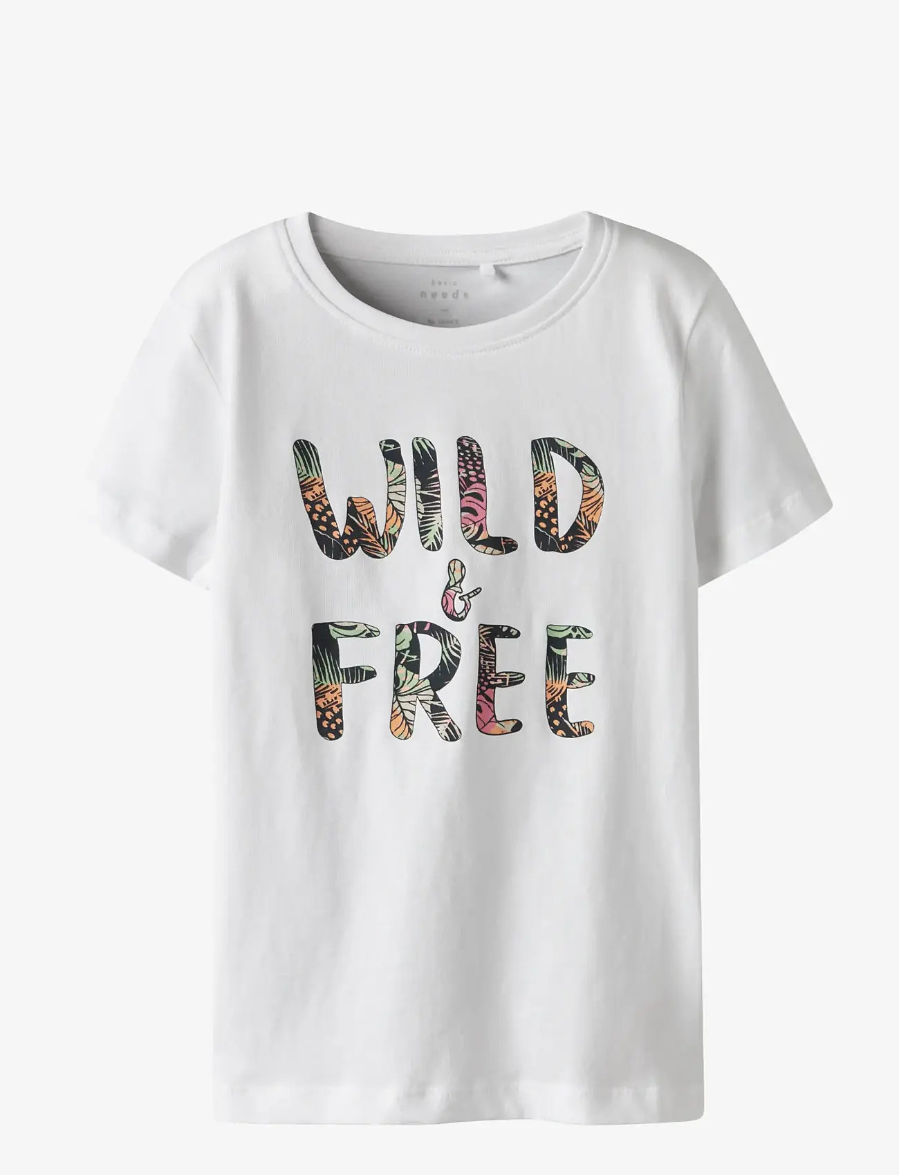 name it - NKFVANAYA SS TOP NOOS - kortärmade t-shirts - bright white - 0