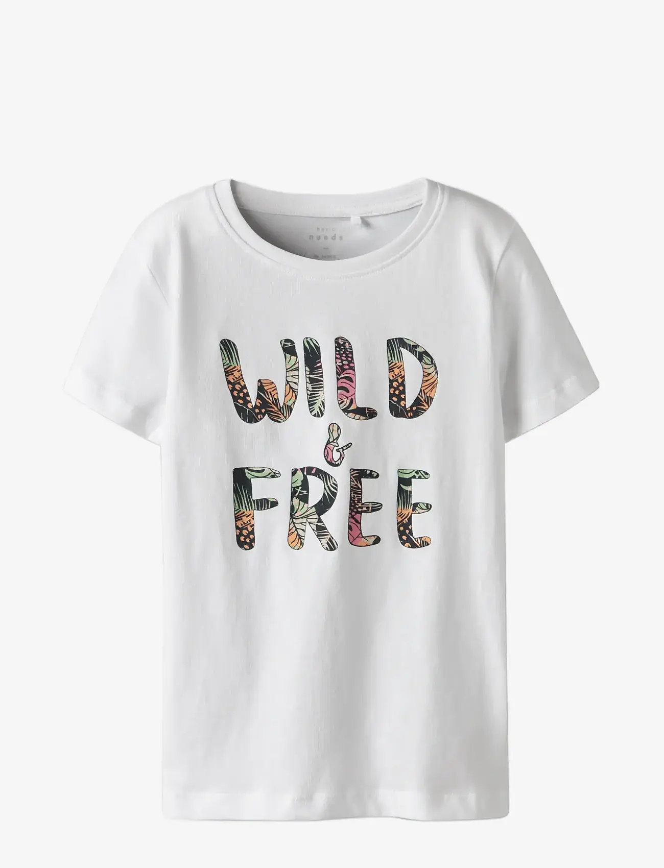 name it - NKFVANAYA SS TOP NOOS - kortärmade t-shirts - bright white - 2