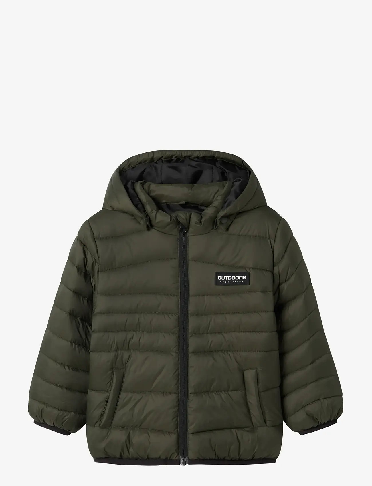 name it NMMMARBLE JACKET PB NOOS - Dunjakker & forede jakker - DEEP DEPTHS / green