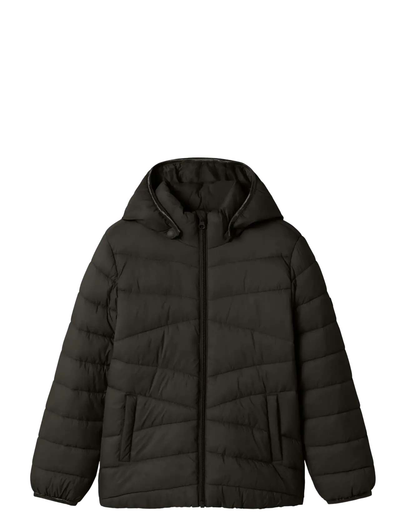 name it NKFMARBLE JACKET PB - Vinterjakker - BLACK / black