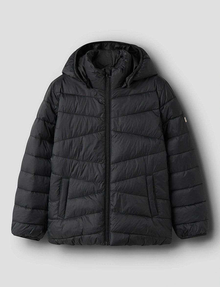 name it - NKFMARBLE JACKET PB - winterjacke - black - 0
