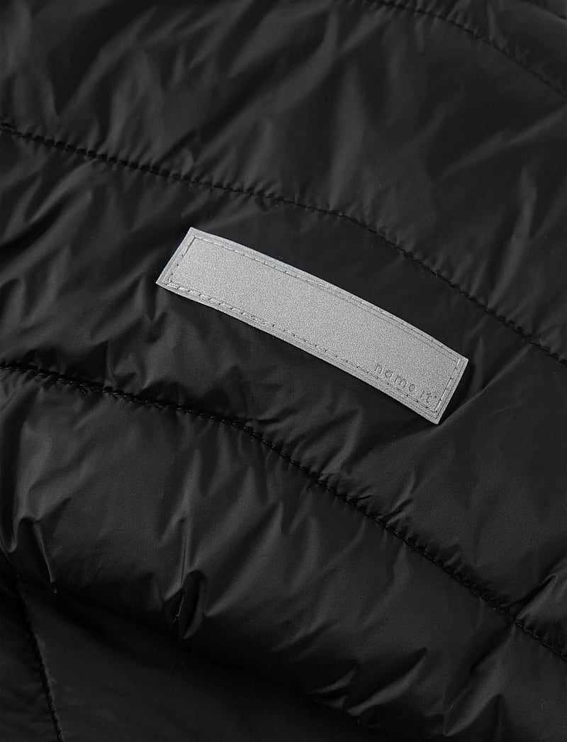 name it - NKFMARBLE JACKET PB - talvejope - black - 3