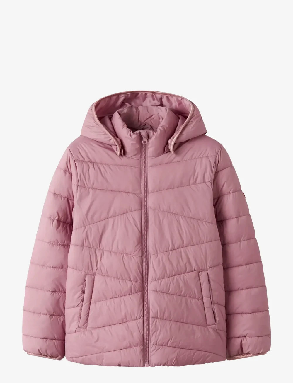 name it - NKFMARBLE JACKET PB - winterjas - lilas - 0