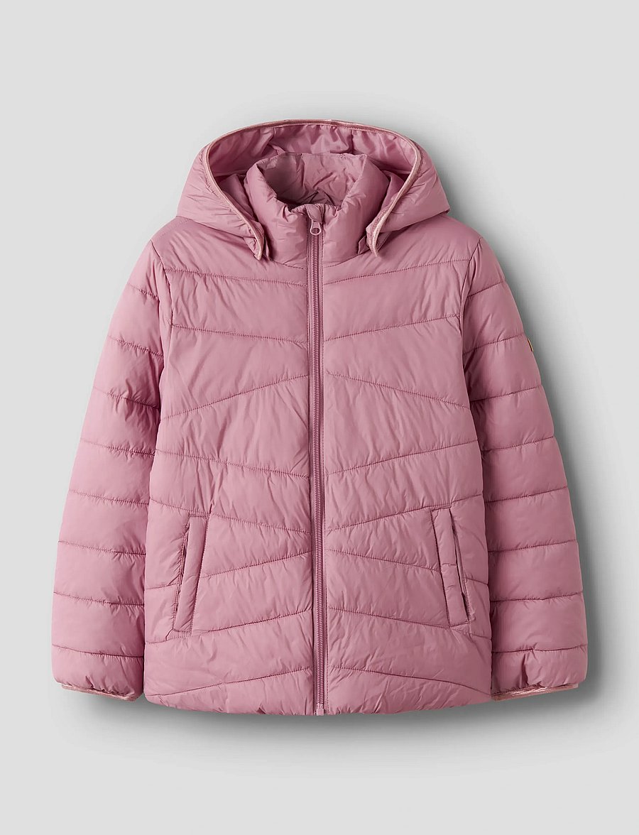 name it - NKFMARBLE JACKET PB - vinterjakker - lilas - 0