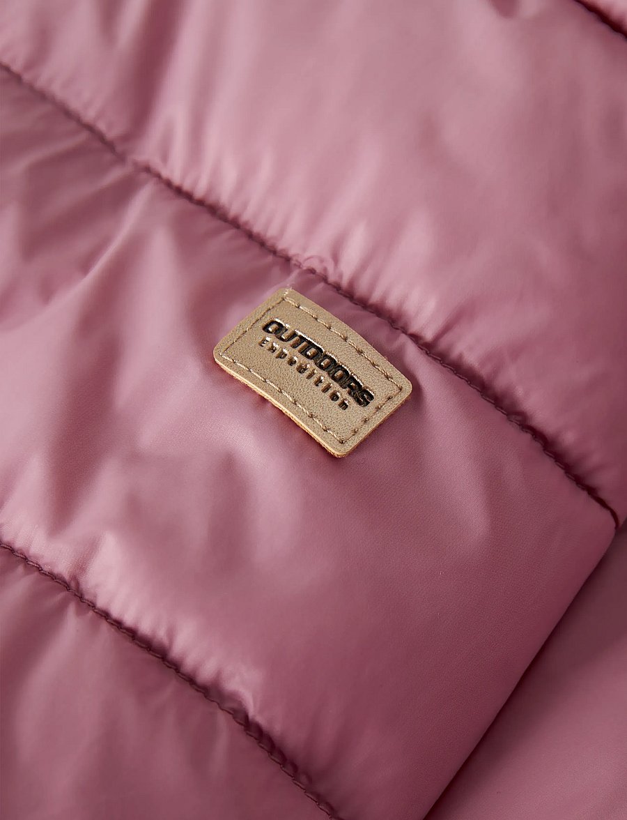 name it - NKFMARBLE JACKET PB - vinterjakker - lilas - 5
