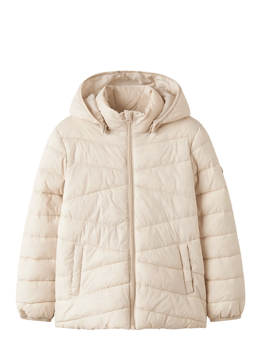 name it - NKFMARBLE JACKET PB - vinterjakker - moonbeam - 1