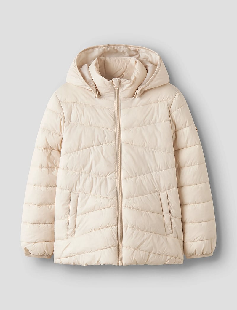 name it - NKFMARBLE JACKET PB - winter jackets - moonbeam - 0