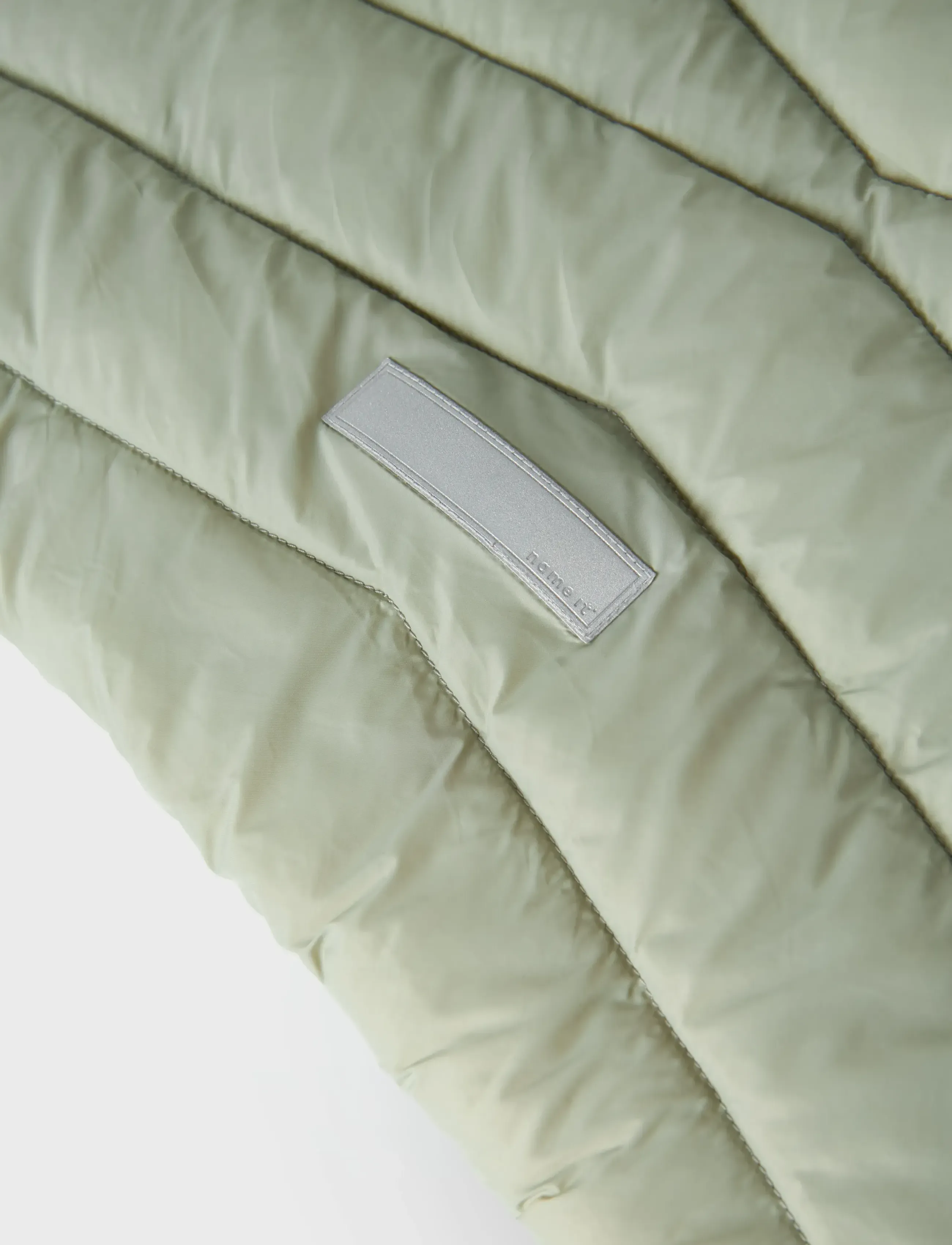 name it - NKFMARBLE JACKET PB - daunen- und steppjacken - seagrass - 3