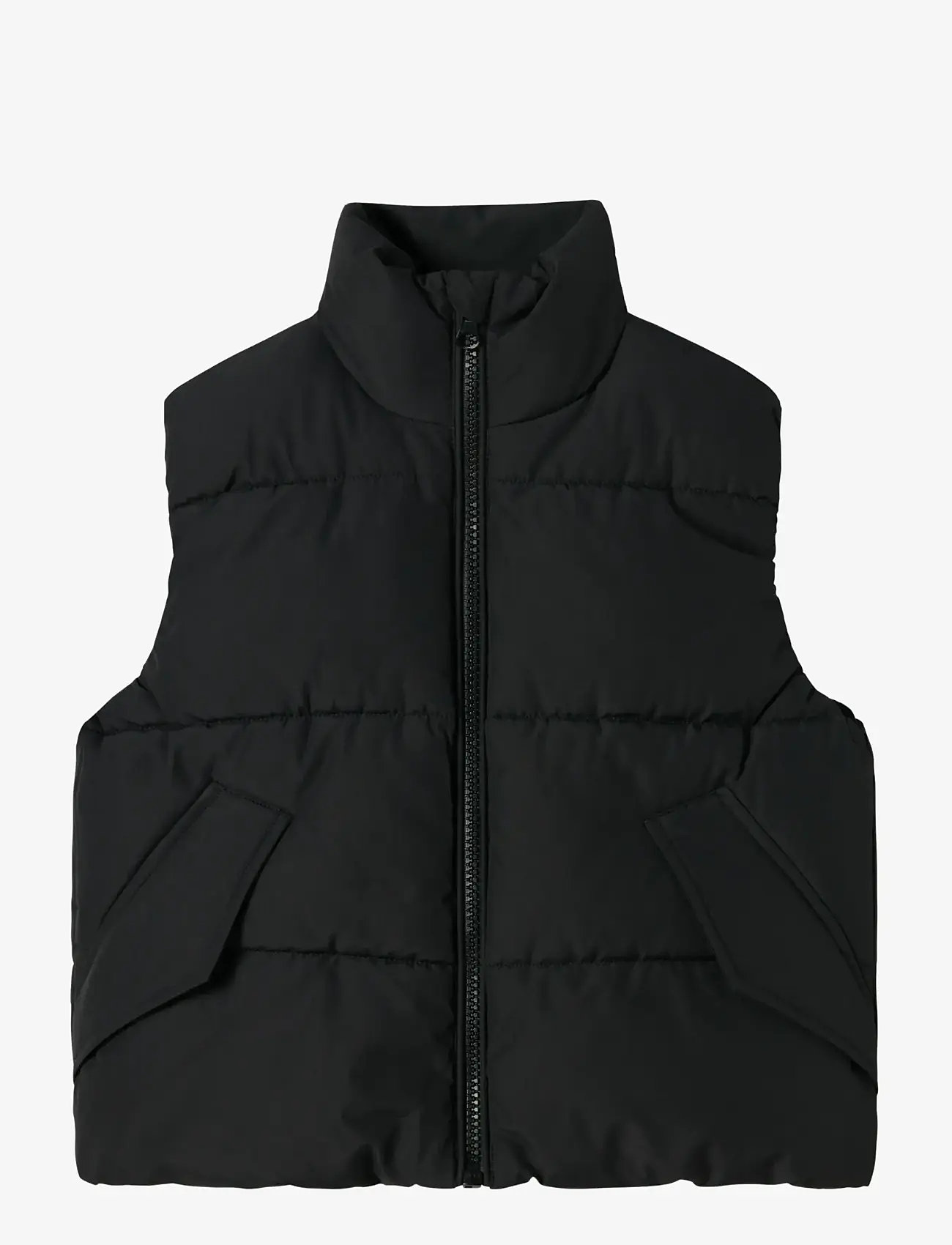 name it - NKFMOLE VEST PB - shoppa efter ålder - black - 1