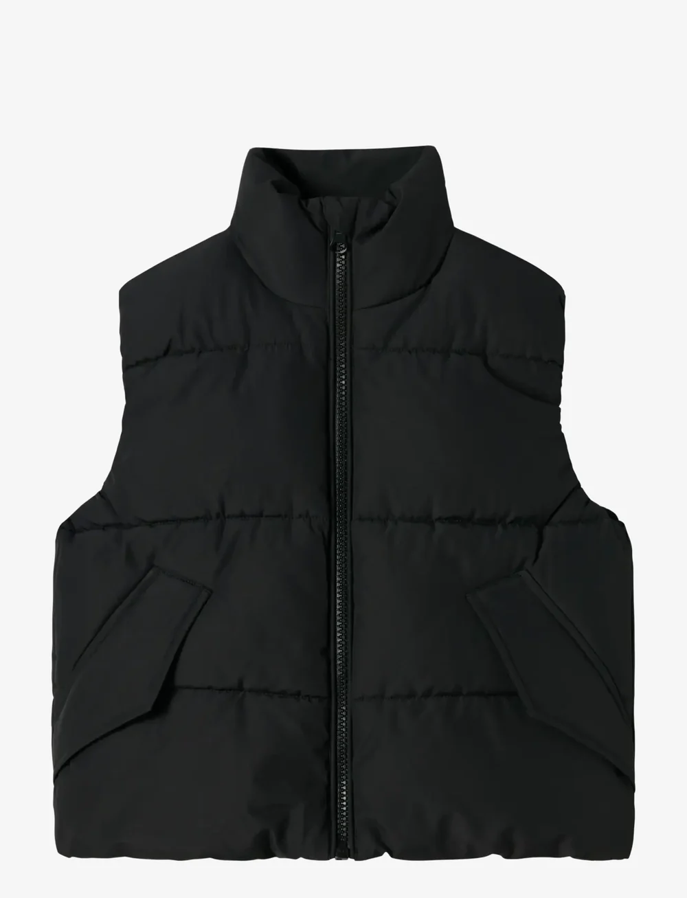 name it - NKFMOLE VEST PB - shoppa efter ålder - black - 1