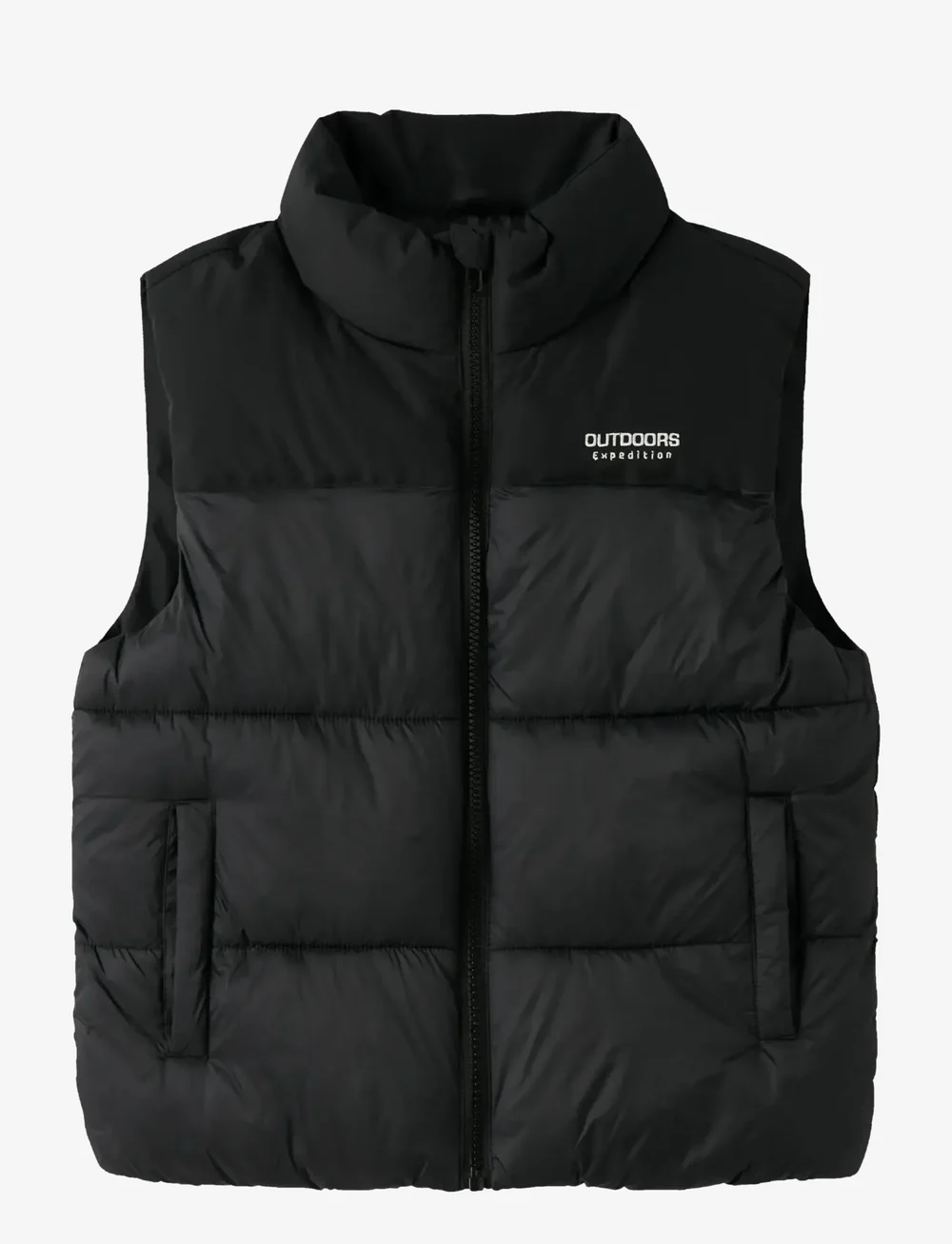 name it - NKMMOLE VEST PB - shoppa efter ålder - black - 1