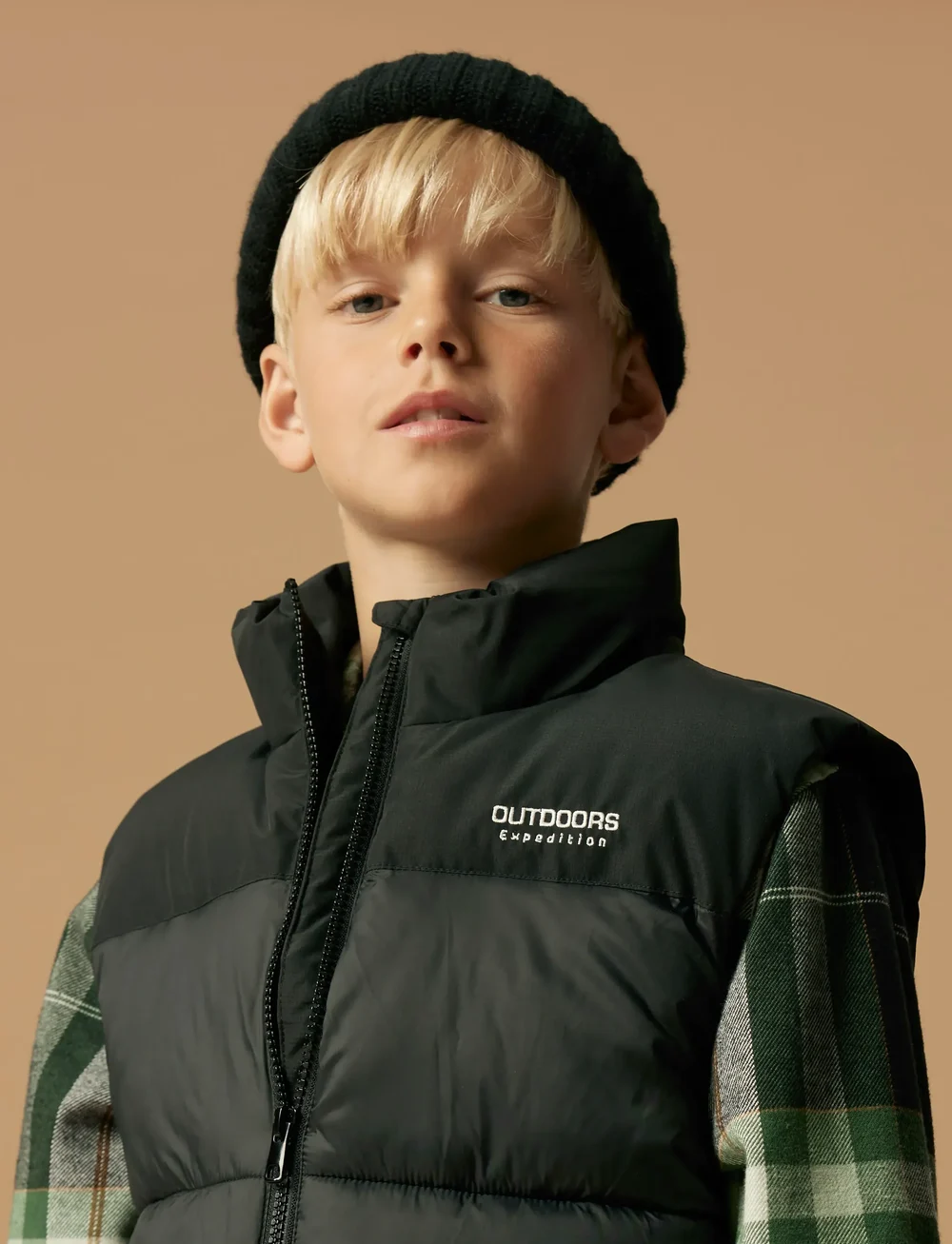 name it - NKMMOLE VEST PB - shoppa efter ålder - black - 3