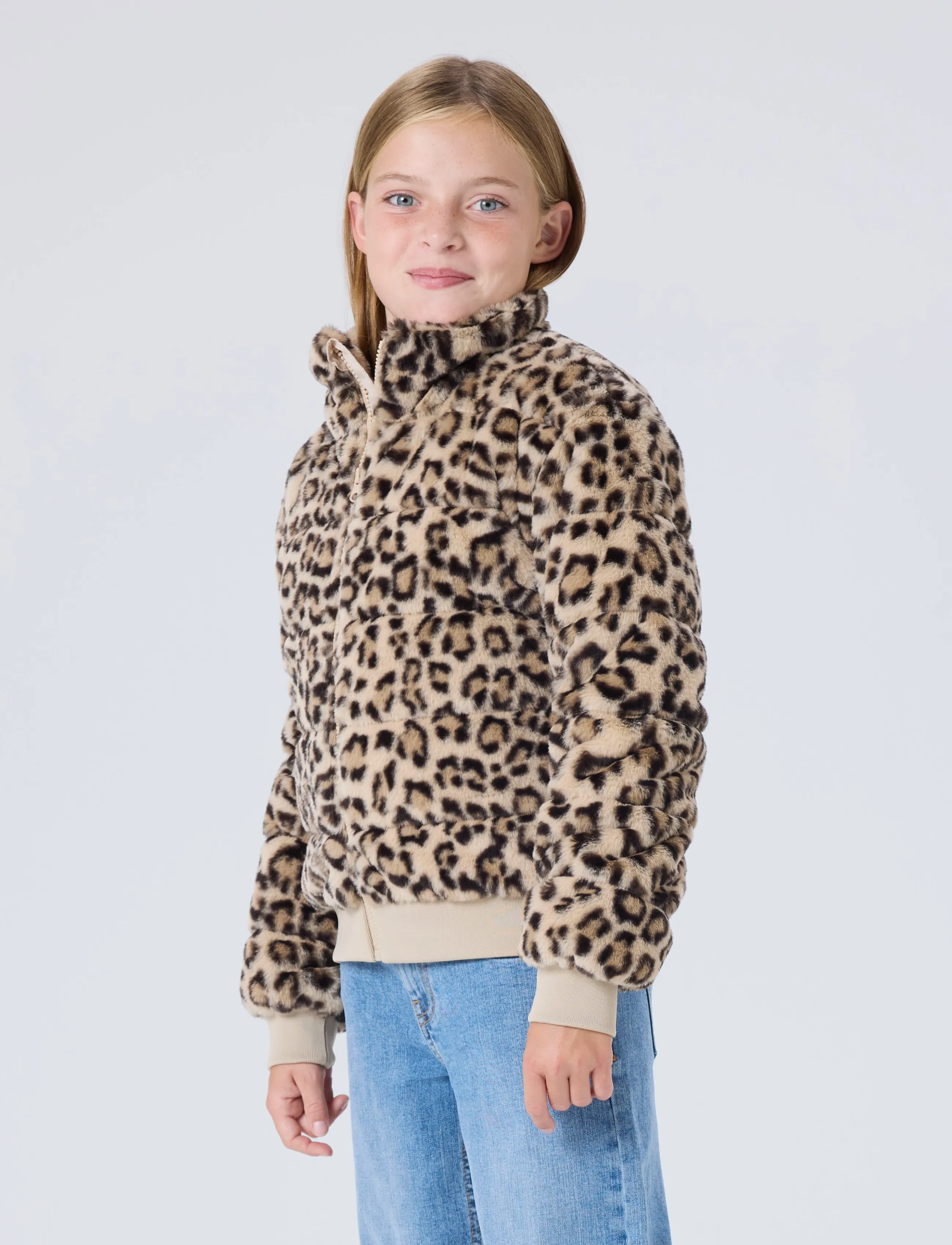 name it - NKFMILA JACKET PB - fleecejacken - humus - 2