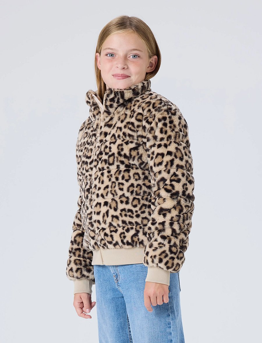 name it - NKFMILA JACKET PB - fleecejacken - humus - 2