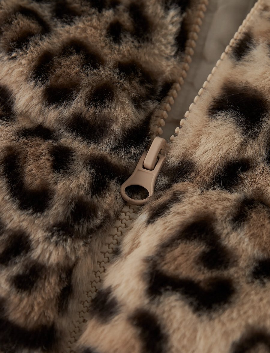 name it - NKFMILA JACKET PB - fleecejacken - humus - 3