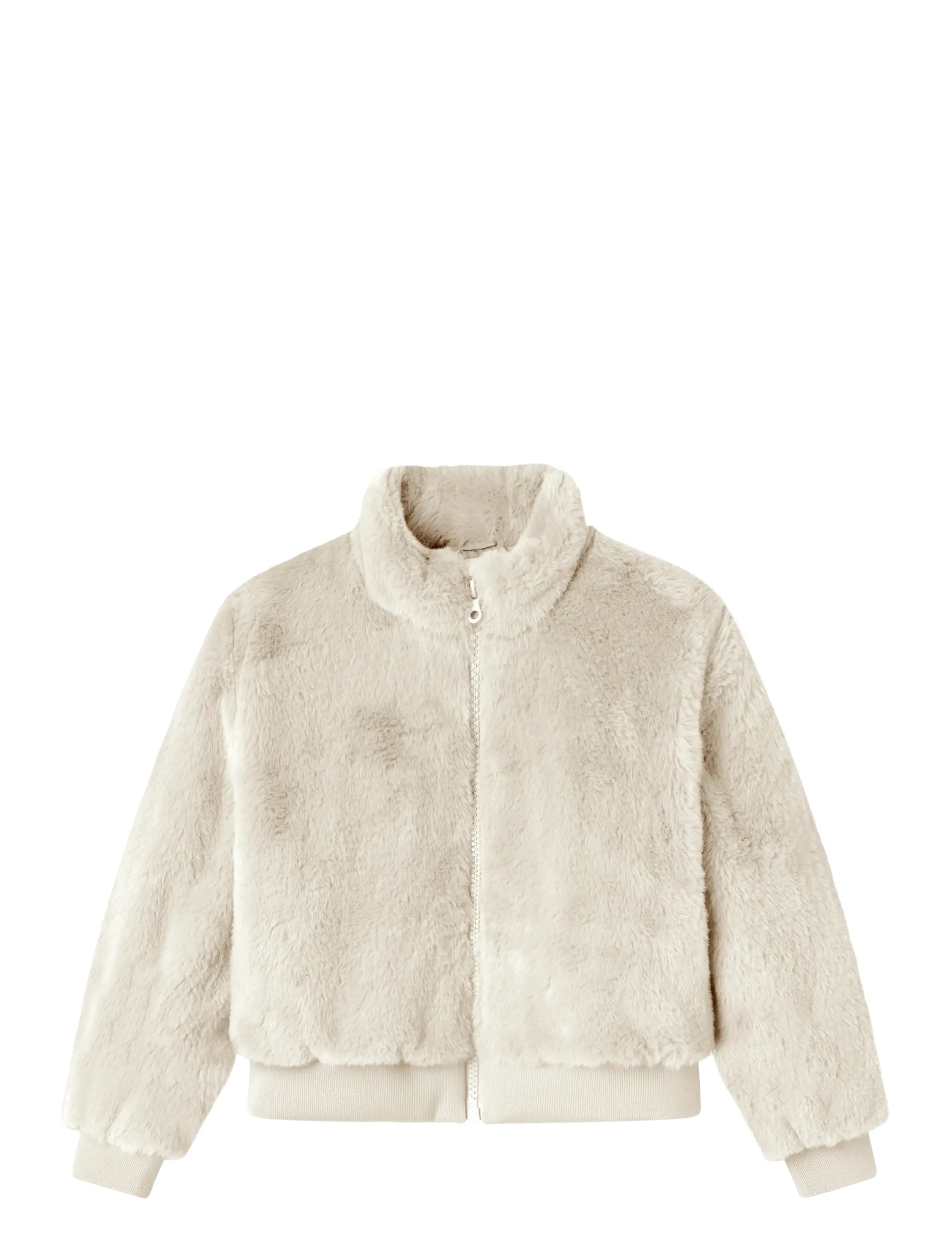 name it NKFMILA JACKET PB - Fleecejacke - MOONBEAM / cream