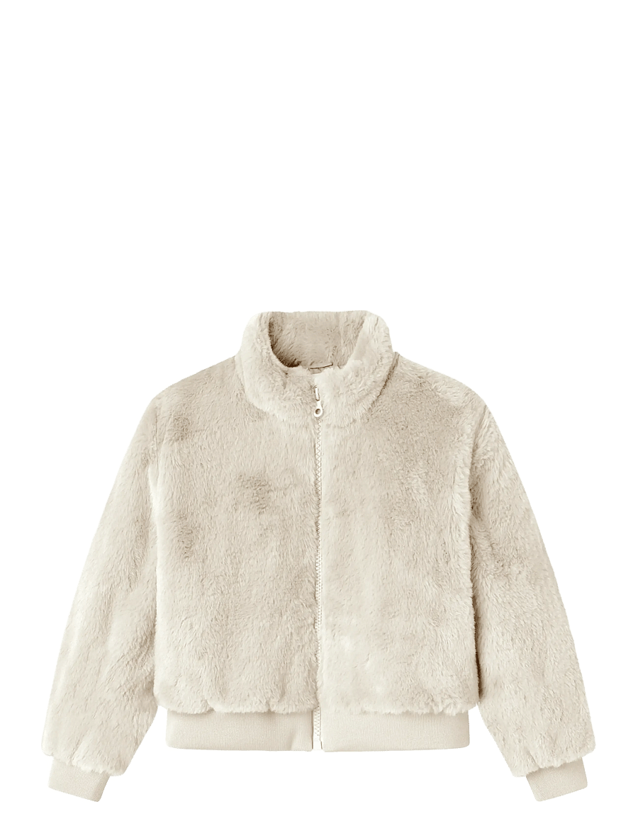 name it - NKFMILA JACKET PB - fleece jas - moonbeam - 0