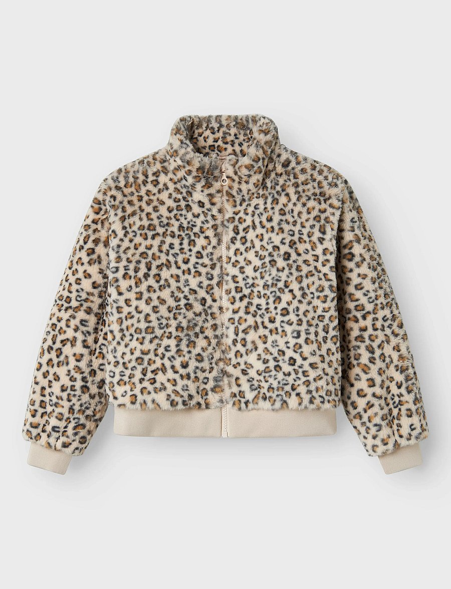 name it - NKFMILA JACKET PB - flīsa virsjakas - oxford tan - 0