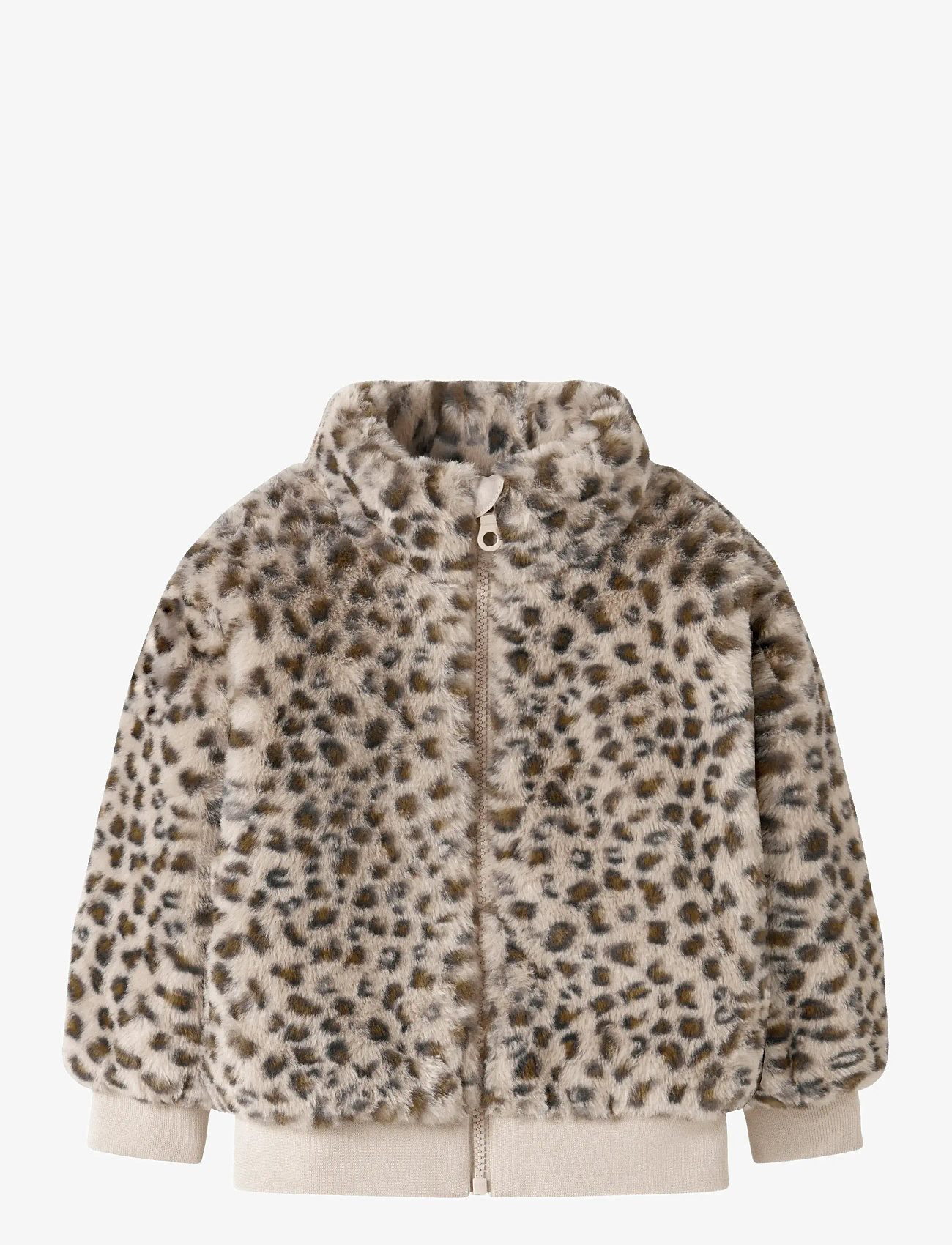 name it - NMFMILA JACKET PB - fleece jackets - oxford tan - 1