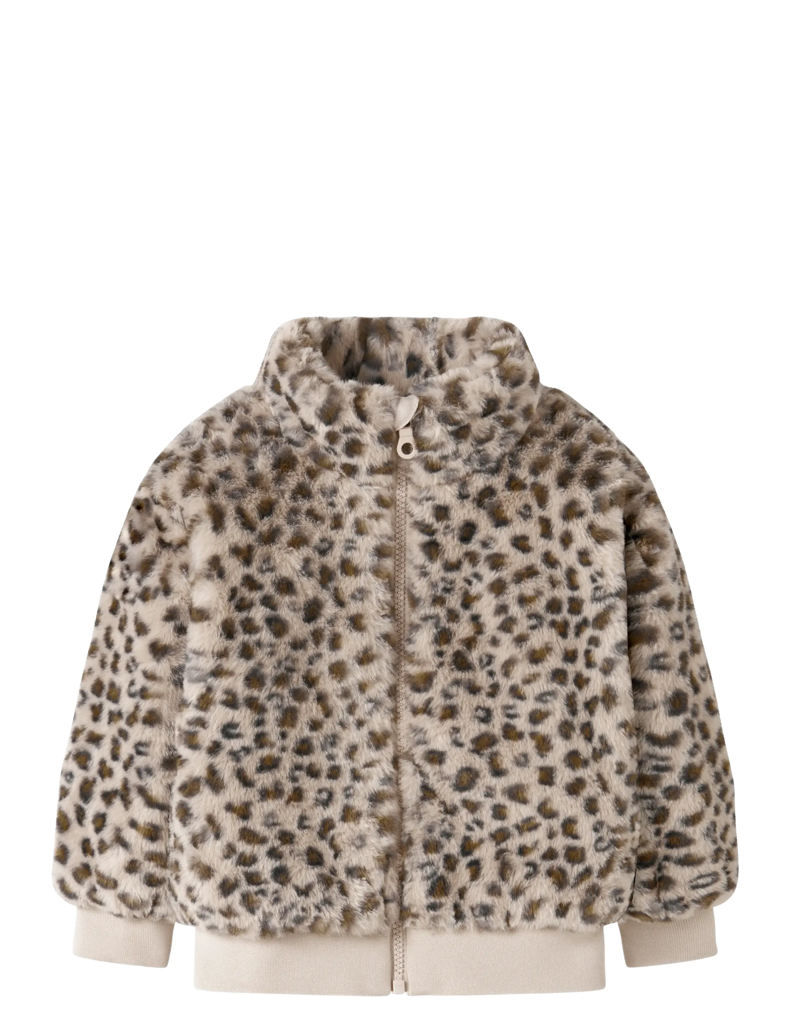 name it NMFMILA JACKET PB - Fleecejacke - OXFORD TAN / beige