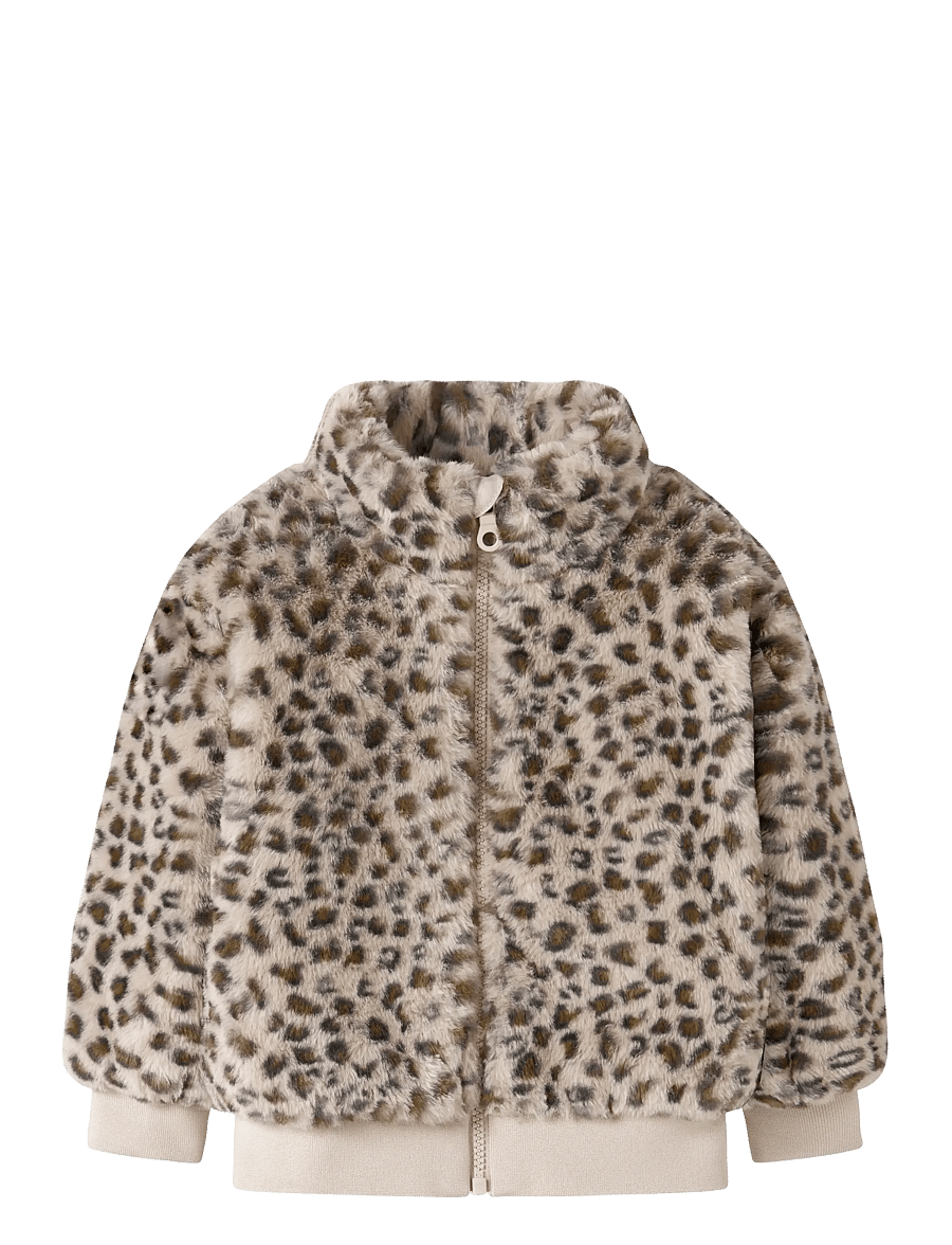 name it - NMFMILA JACKET PB - fleece jas - oxford tan - 1